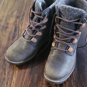 L.L. Bean Women's Ankle Boots - Brown and Gray